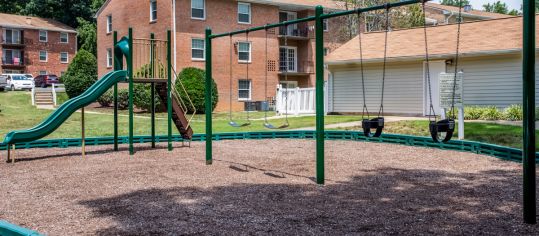 Playground at CV at Greenbrier luxury apartment homes in Fredricksburg, VA