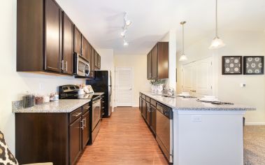 Kitchen at MAA Seasons luxury apartment homes in Fredericksburg, VA