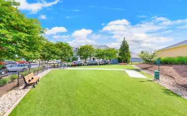 Dog park at Seasons at Celebrate Virginia luxury apartment homes in Fredericksburg, VA