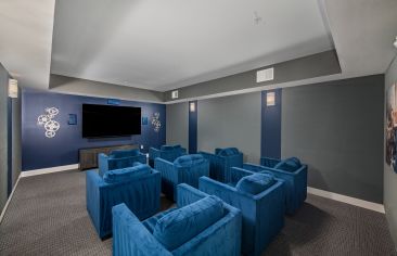 Theater at Station Square at Cosners Corner luxury apartment homes in Fredericksburg, VA