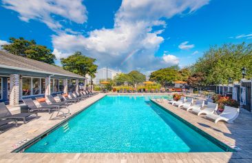 Pool at MAA Township luxury apartment homes in Hampton, VA