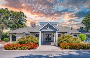 Leasing office at Township at Hampton Woods luxury apartment homes in Hampton, VA