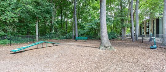 Dog Park at Township at Hampton Woods luxury apartment homes in Hampton, VA