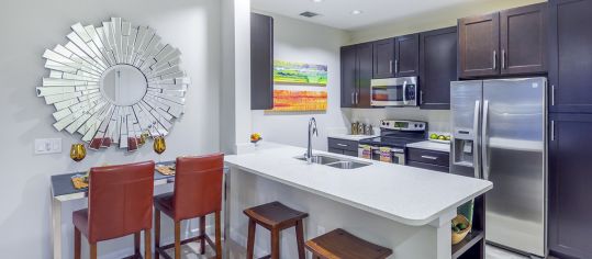 Dining & Kitchen at Radius luxury apartment homes in Newport News, VA