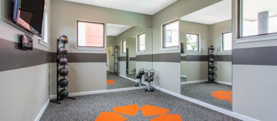 Fitness Studio at Radius luxury apartment homes in Newport News, VA