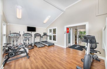 Fitness Center at CV at Chase Gayton luxury apartment homes in Richmond, VA
