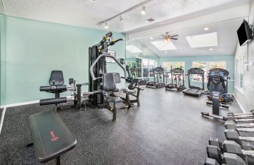 Fitness Center at Colonial Village at Hampton Glen in Richmond, VA