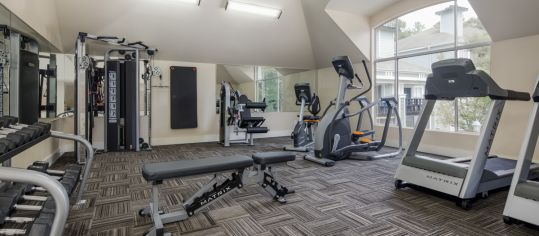 Fitness Center at Colonial Village at Waterford luxury apartment homes in Richmond, VA