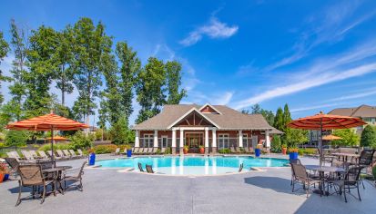 Pool at MAA West Creek luxury apartment homes in Richmond, VA