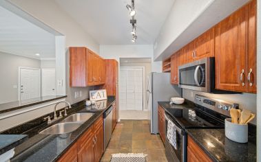 Model Kitchen at Hampton at Hunton Park in Richmond, VA