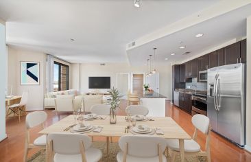 Dining room at MAA Carlyle Square in Washington, DC
