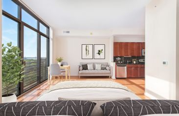 Studio unit at MAA Carlyle Square in Washington, DC
