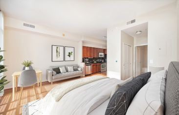 Studio unit at MAA Carlyle Square in Washington, DC