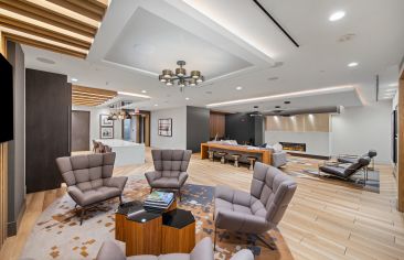Clubhouse at MAA Massachusetts Avenue luxury apartment homes in Washington, DC