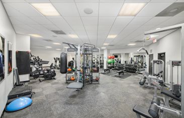 Fitness Center at MAA Massachusetts Avenue luxury apartment homes in Washington, DC