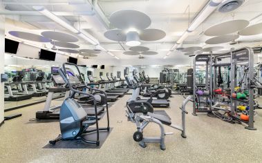 Fitness Center at MAA National Landing luxury apartment homes in Washington, DC