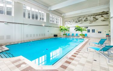 Pool at MAA National Landing luxury apartment homes in Washington, DC