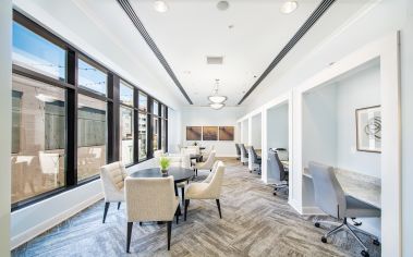 Business Center at MAA National Landing luxury apartment homes in Washington, DC
