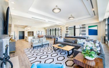 Clubhouse at MAA National Landing luxury apartment homes in Washington, DC