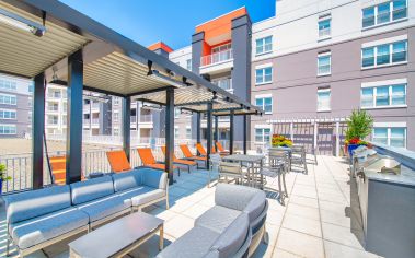 Grills at MAA National Landing luxury apartment homes in Washington, DC