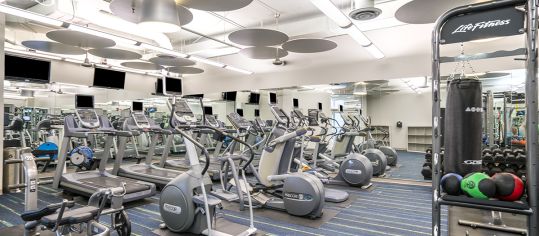 Fitness Facility 1 at MAA National Landing luxury apartment homes in Washington, DC