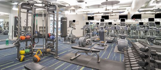 Fitness Facility 2 at MAA National Landing luxury apartment homes in Washington, DC