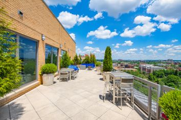 Rooftop Terrace at Post Carlyle Square in Alexandria, VA