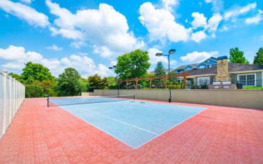 Tennis court at Post Corners luxury apartment homes in Centreville, VA near Washington, DC