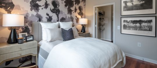 Bedroom at Post Massachusetts Avenue luxury apartment homes in Washington, DC