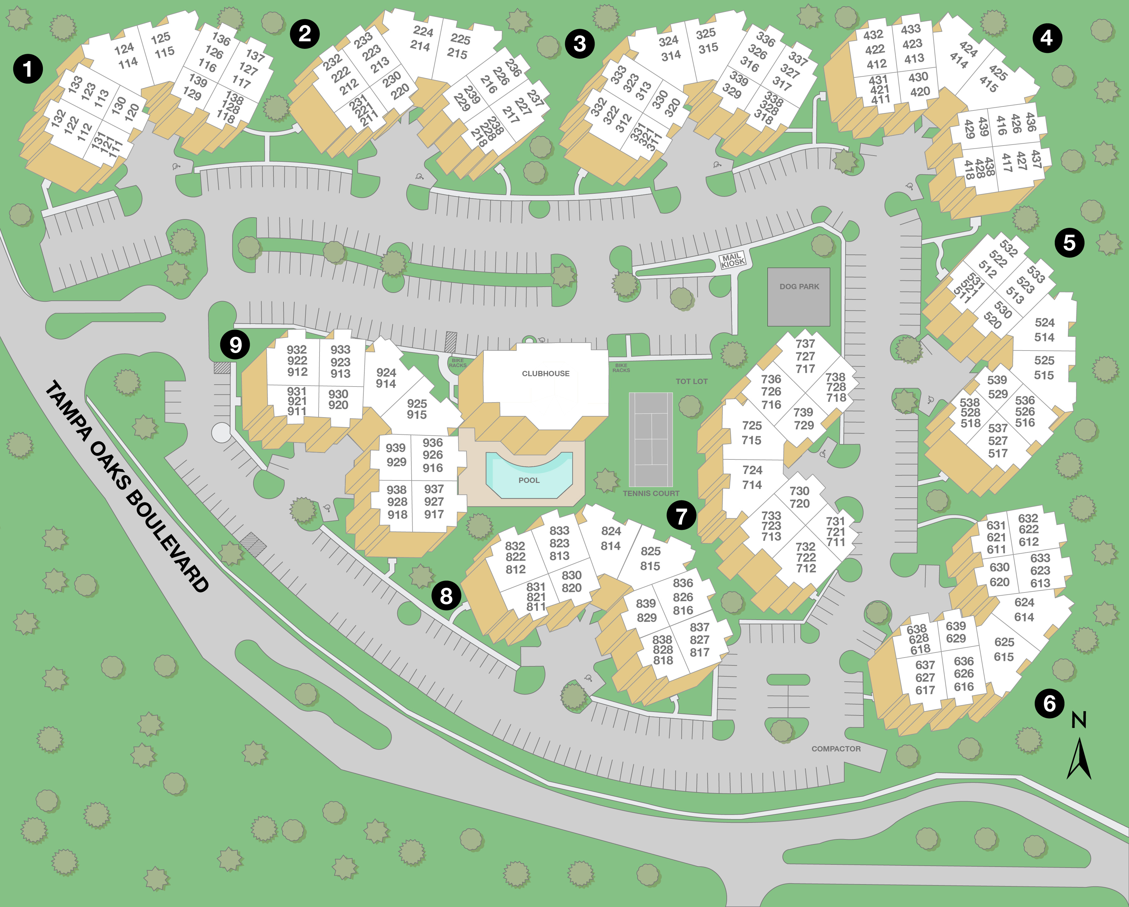 MAA Tampa Oaks Apartments in Temple Terrace, FL MAA