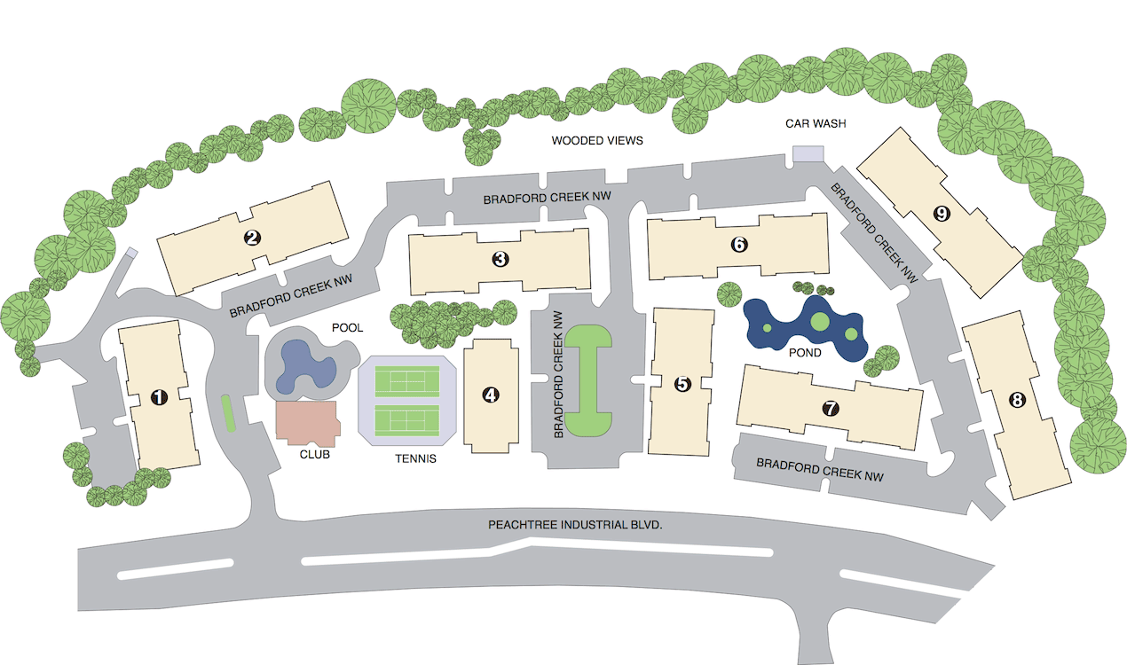 Colonial Grand At Berkeley Lake Luxury Apartments In