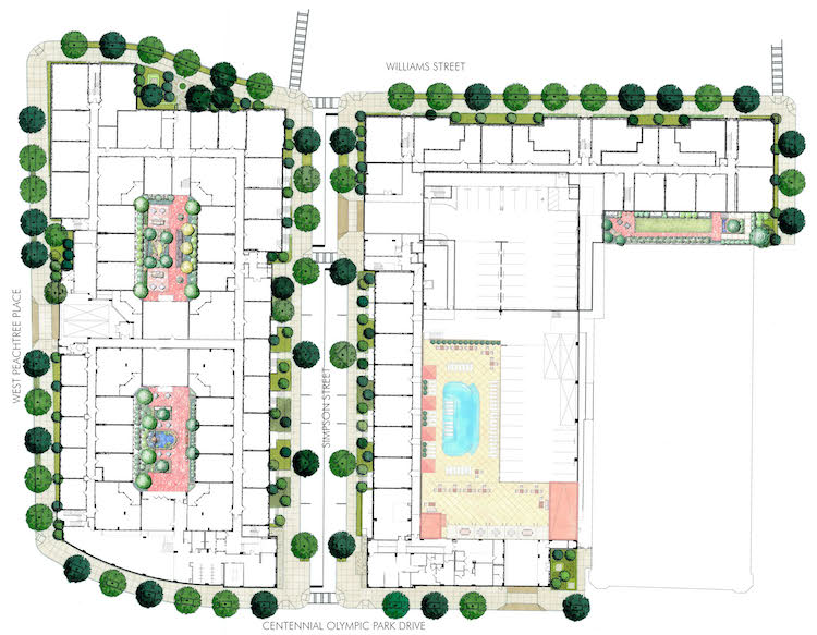 Brand New Downtown Atlanta Luxury Apartments: Post Centennial Park | MAA
