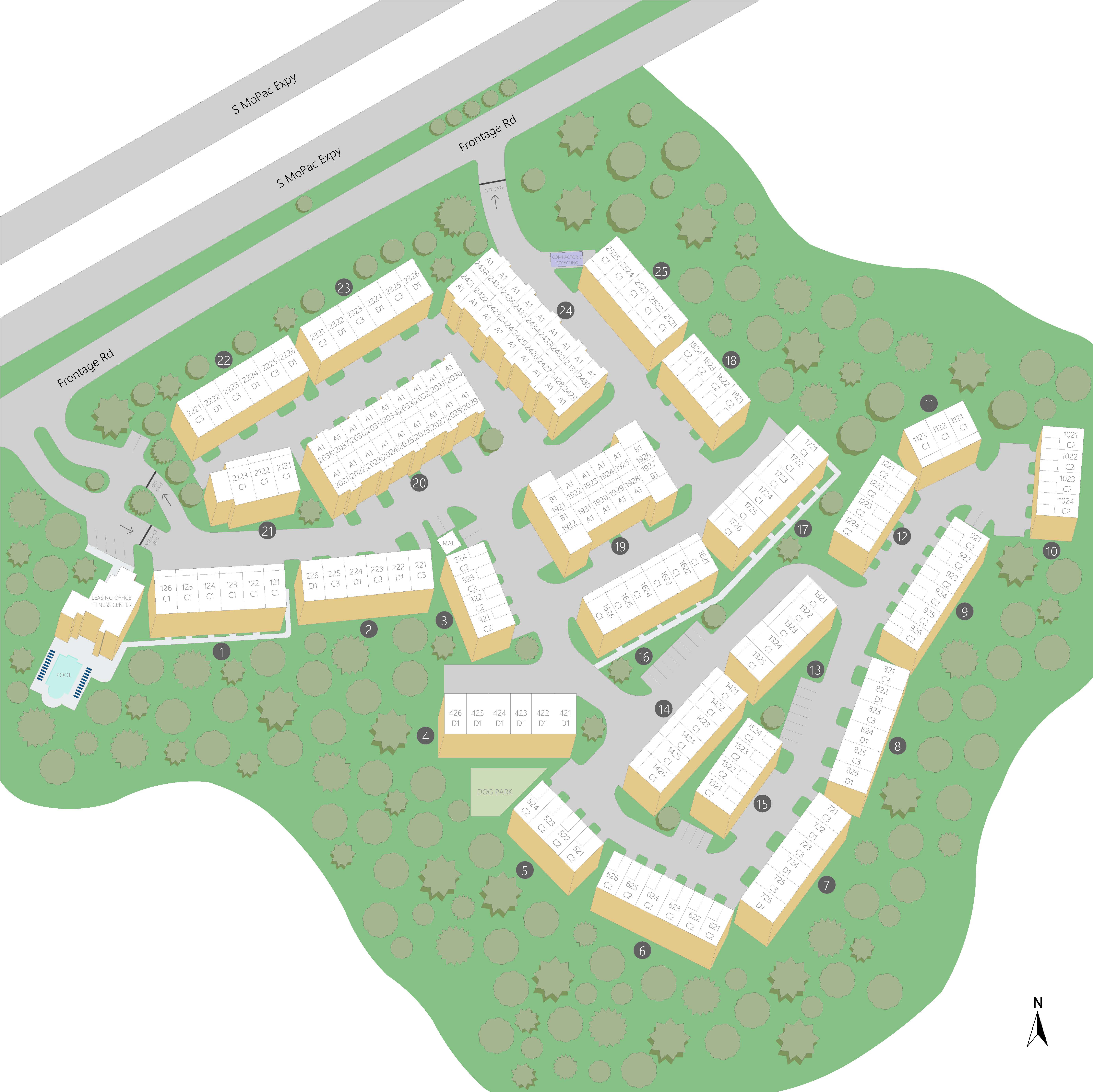 MAA Barton Creek Luxury Townhomes for Rent in Austin, TX MAA