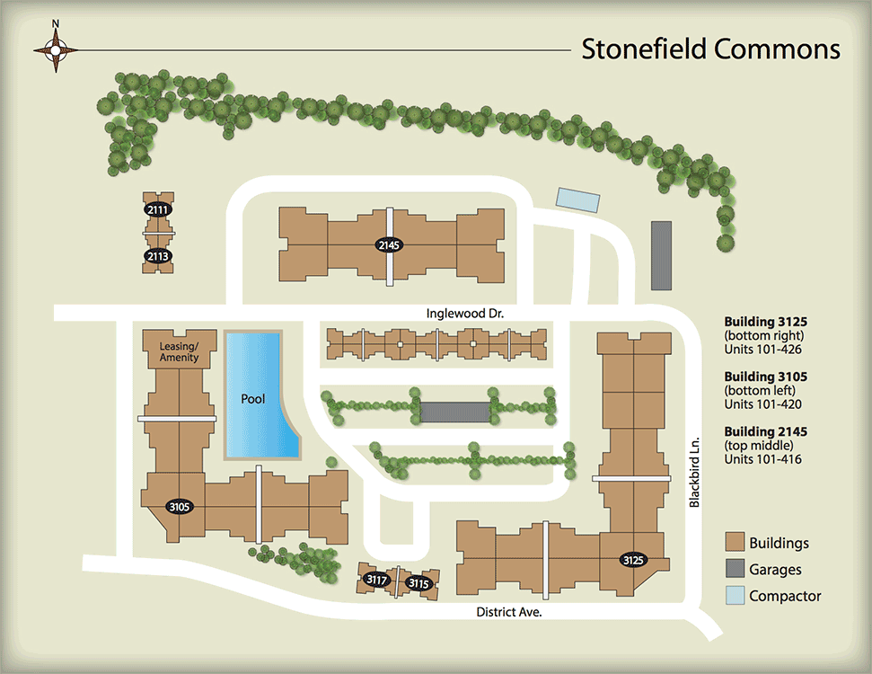 Stonefield Commons Luxury Apartments in Charlottesville, VA MAA