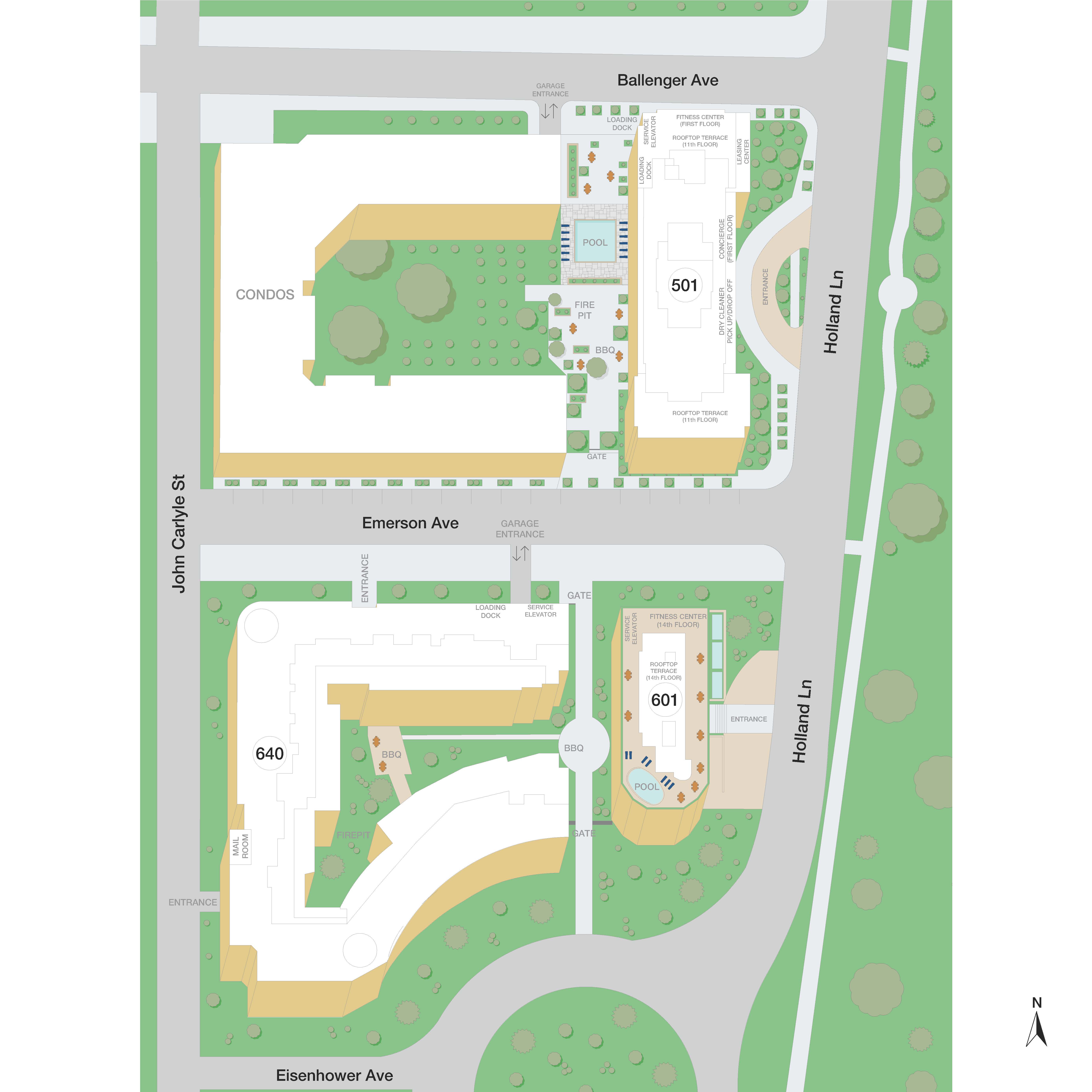 Post Carlyle Square Luxury Apartments in Alexandria, VA MAA