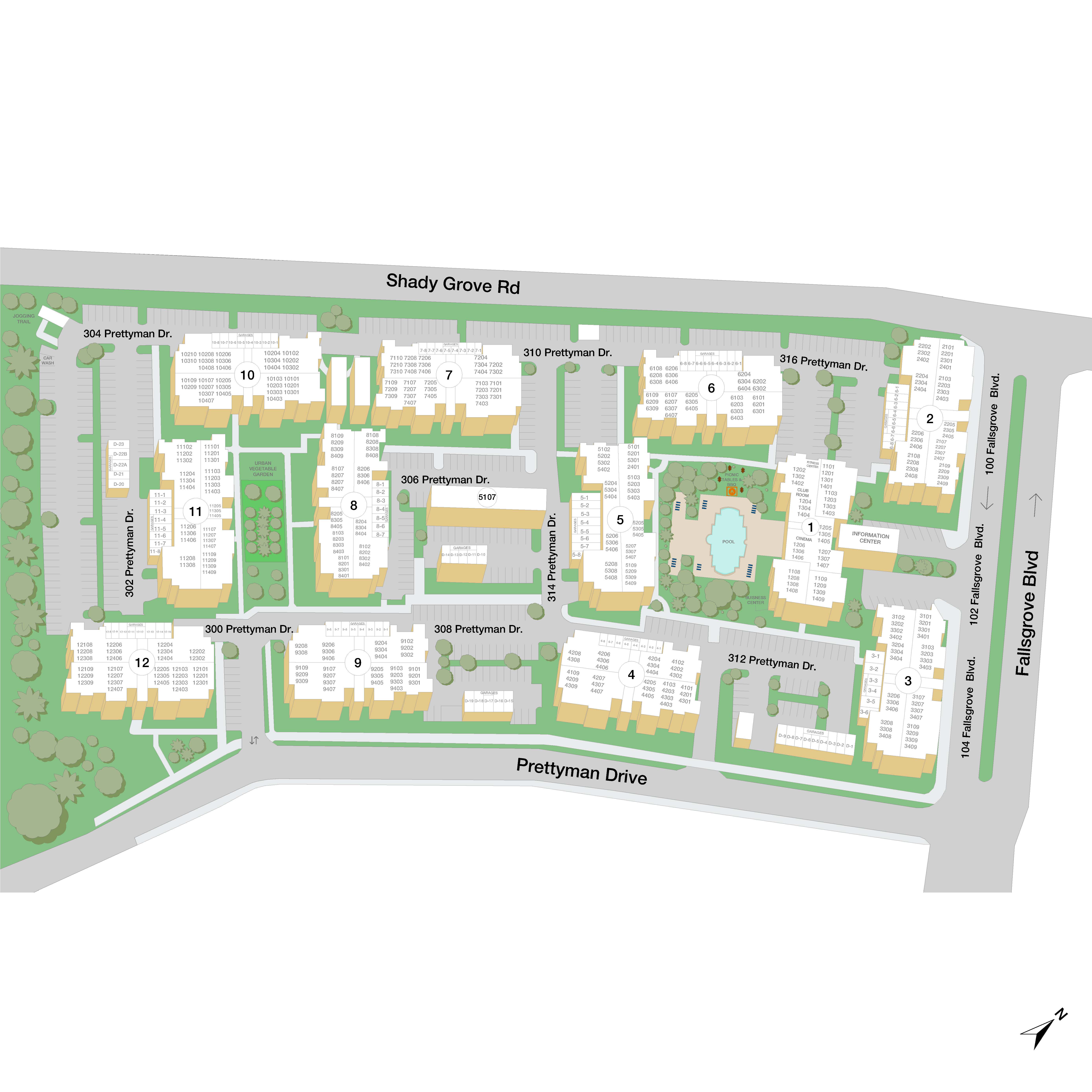Post Fallsgrove Luxury Apartments in Rockville, MD