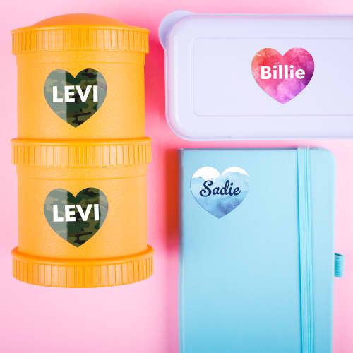 Mabel's Labels: Waterproof & Microwave-Safe Name Labels
