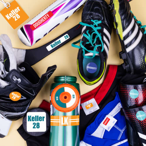 Kids’ Competitive Sports Label Pack 