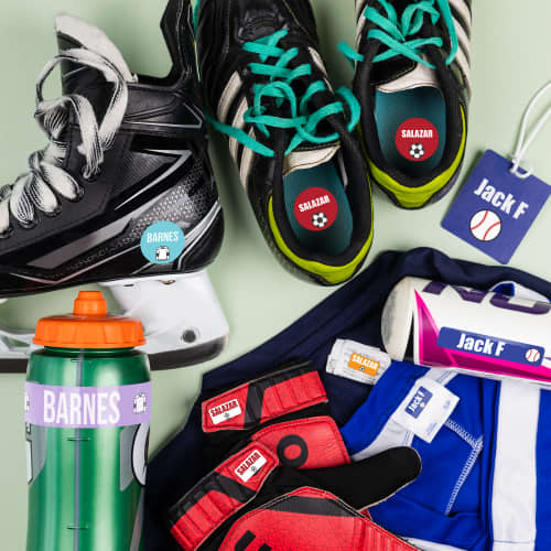 Kids’ Recreation Sports Label Pack
