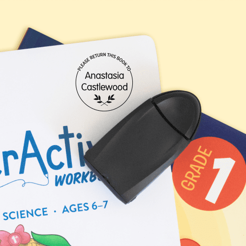 Personalized Book Stamp