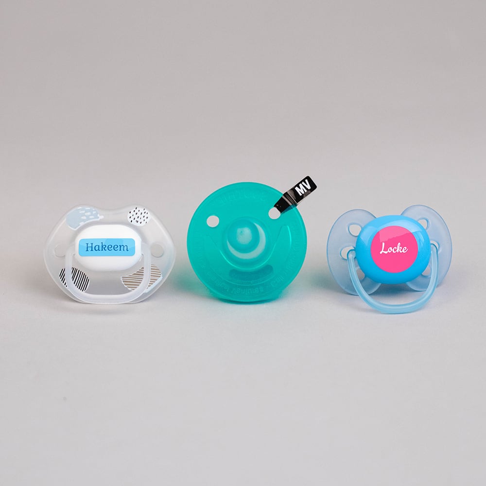 Pacifier Labels - Mabel's Labels