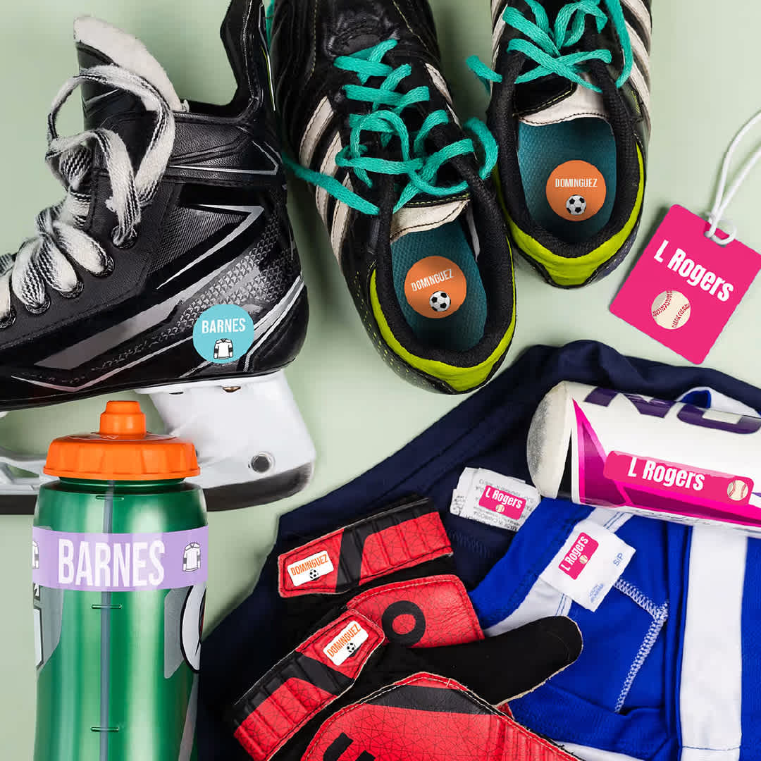 Kids’ Recreation Sports Label Pack Gallery 1