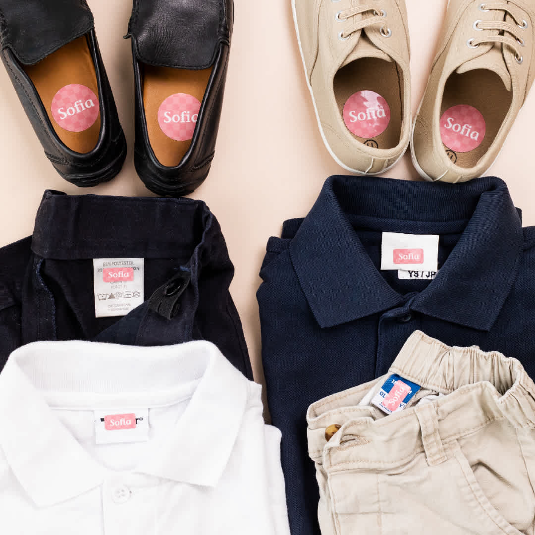 School Uniform Label Pack