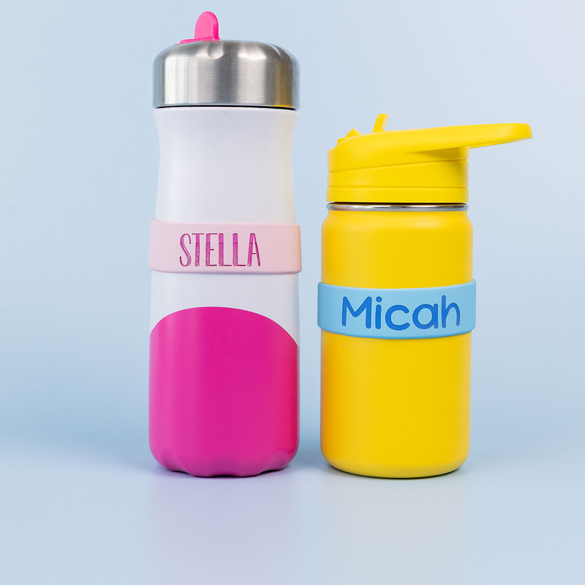 Bands personnalisés pour bouteilles d'eau