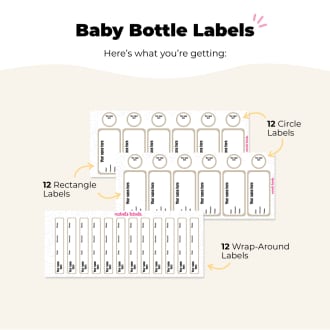 Baby Bottle Labels thumbnail 1