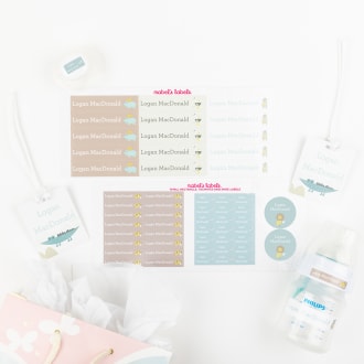 Baby Shower Label Gift Set thumbnail 5