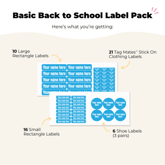 Basic Back to School Label Pack thumbnail 1