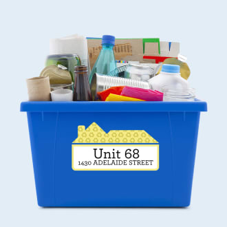 Trash Bin Address Labels  thumbnail 2