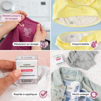 Étampe de vêtements personnalisés vignette 6