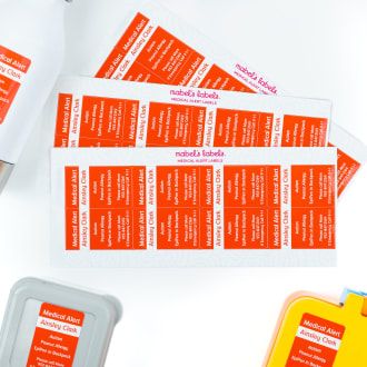 Kids' Medical Alert Labels thumbnail 4